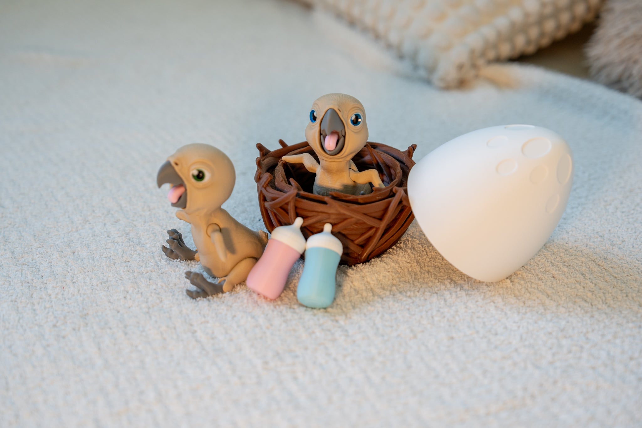 Baby Parrot Nest Playset