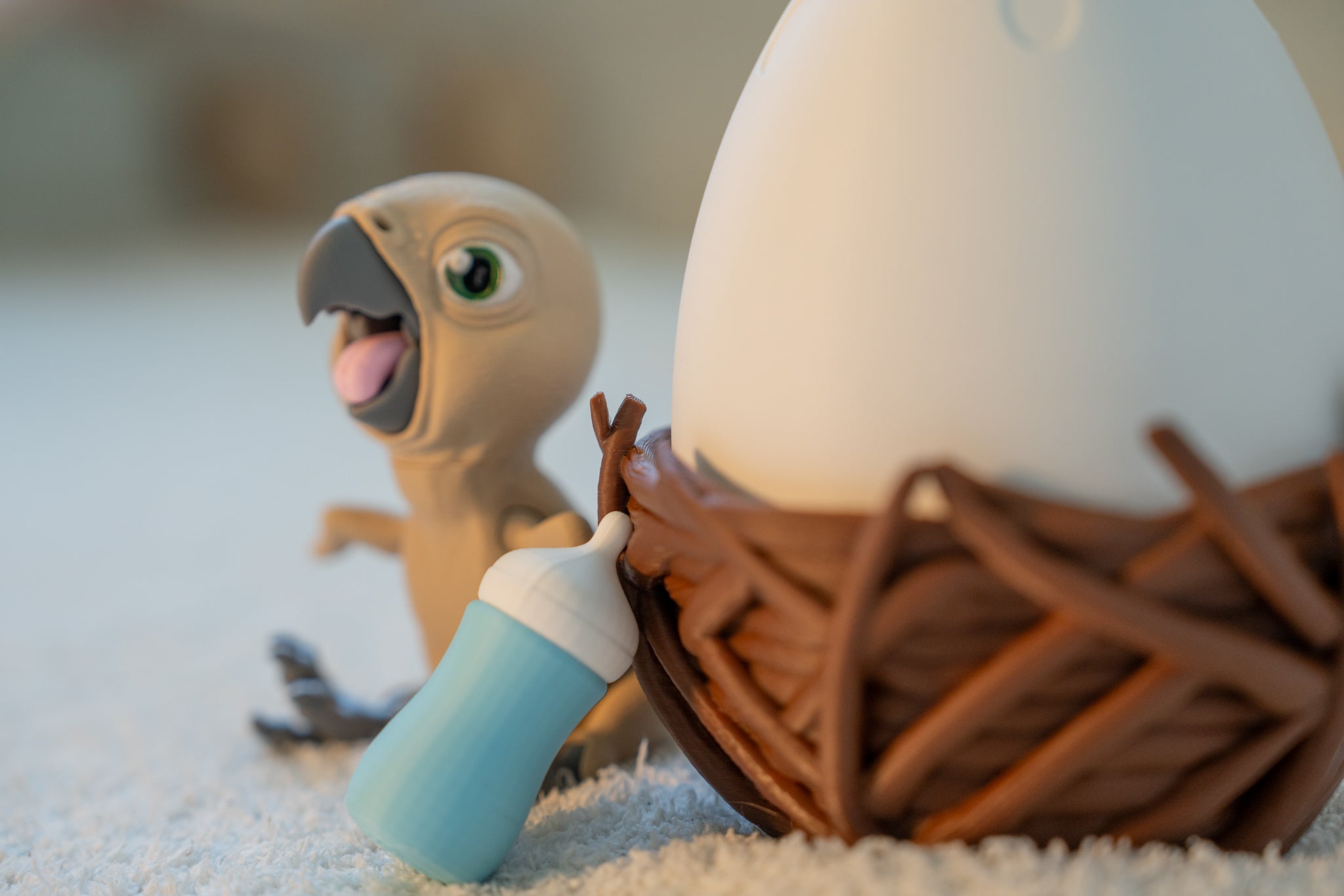 Baby Parrot Nest Playset