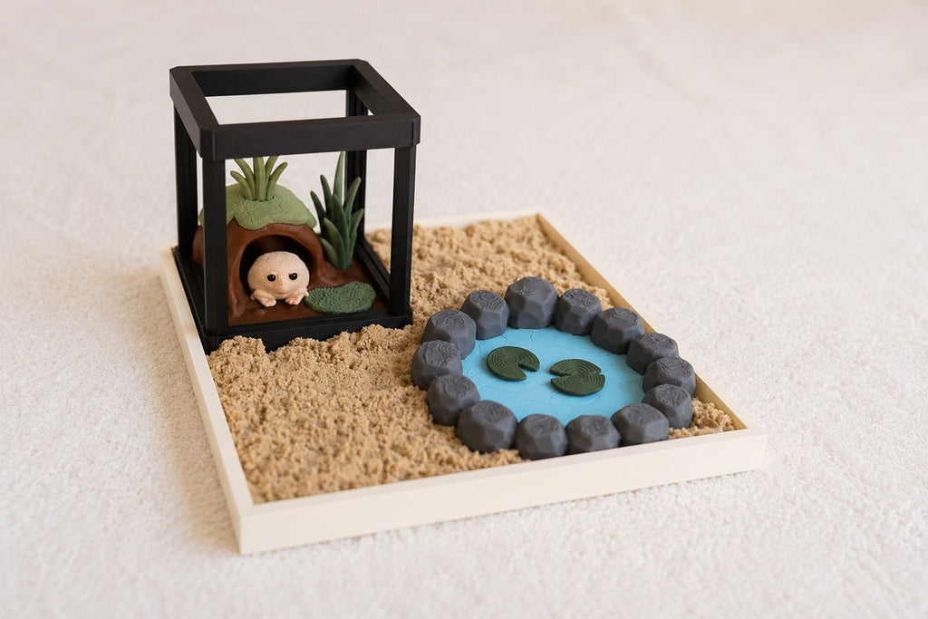 Rain Frog Sensory Terrarium